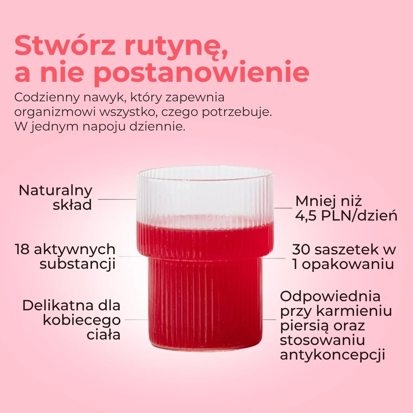 Kobiece zdrowie | Napój | Arbuz & Mięta | Vellena