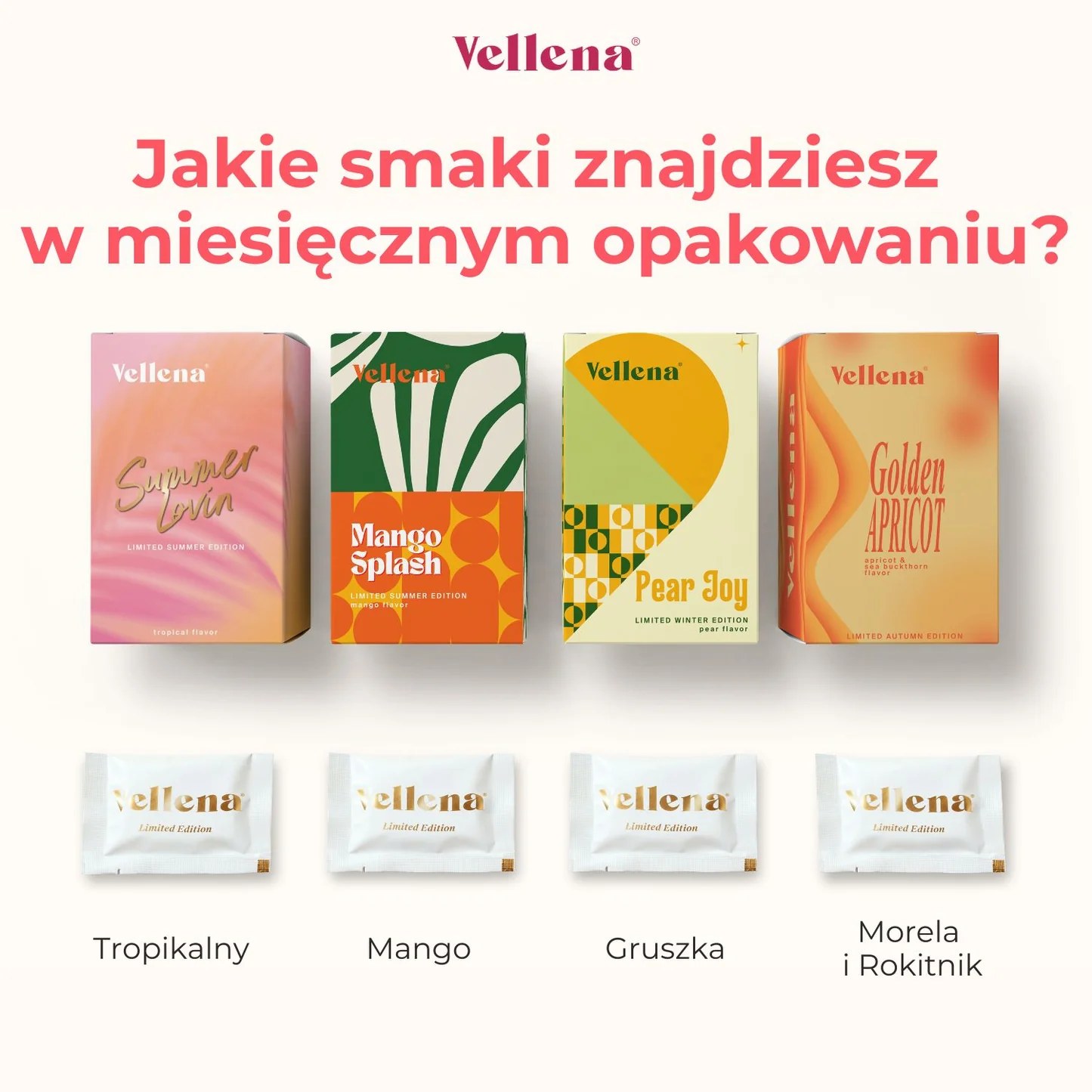 Najpopularniejsze limitowane 4mix | Prezent GRATIS | Kuracja na 1 miesiąc | Vellena